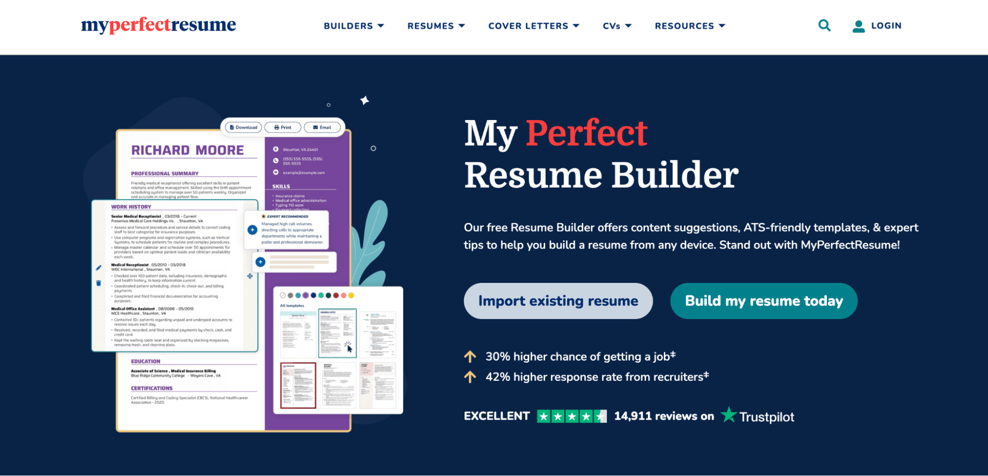 resume-builder-professional-templates-myperfectresume