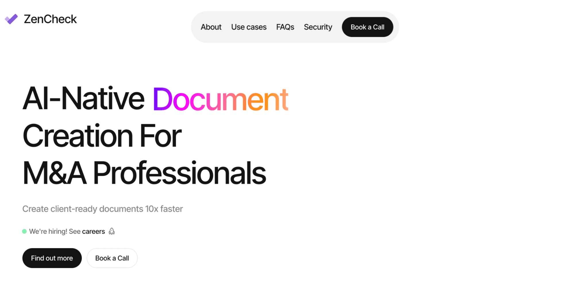 zencheck-ai-document-creation-for-ma-professionals