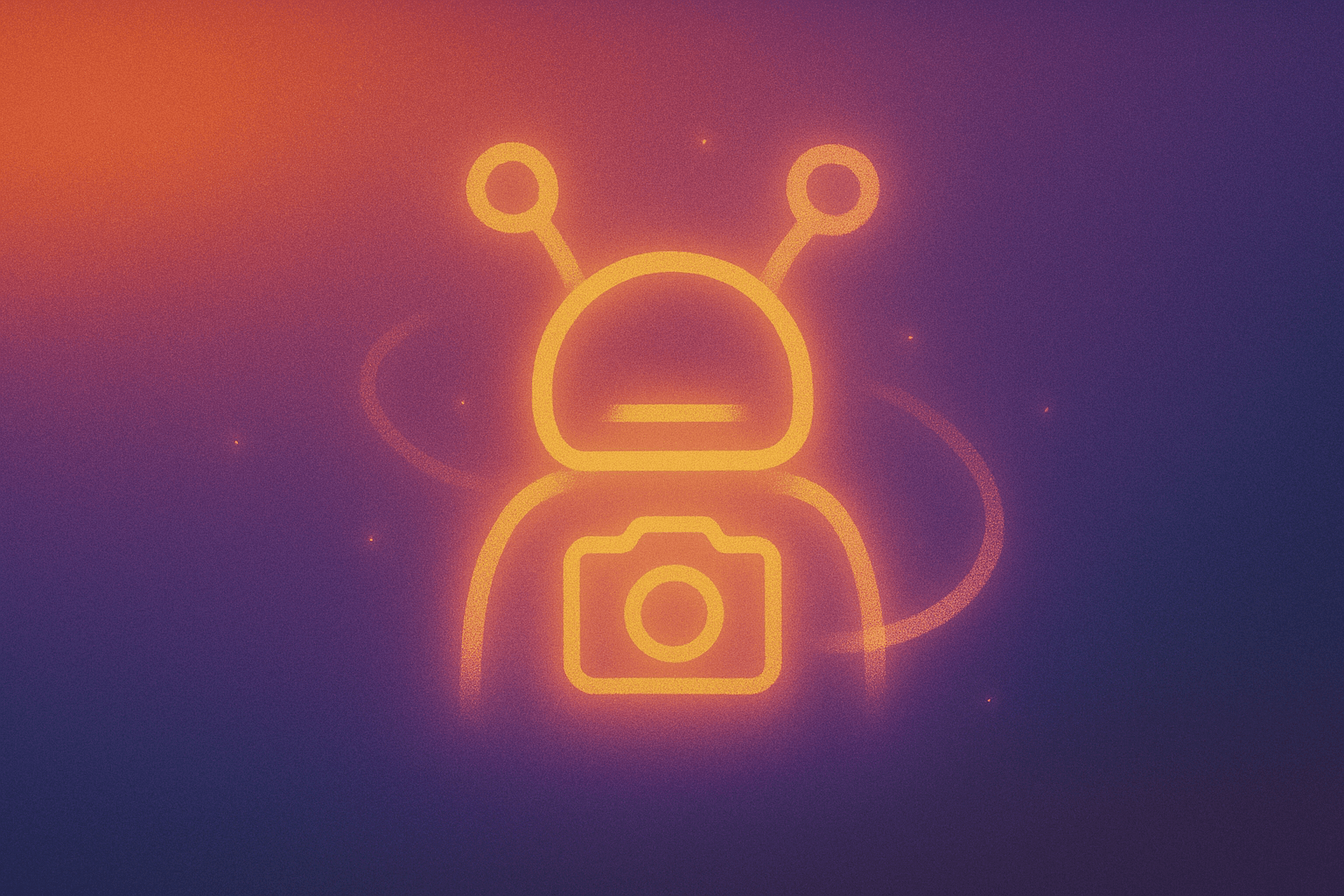 retro-robot-photographer-icon-orange-purple-gradient