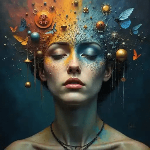 surreal-woman-meditation-abstract-art