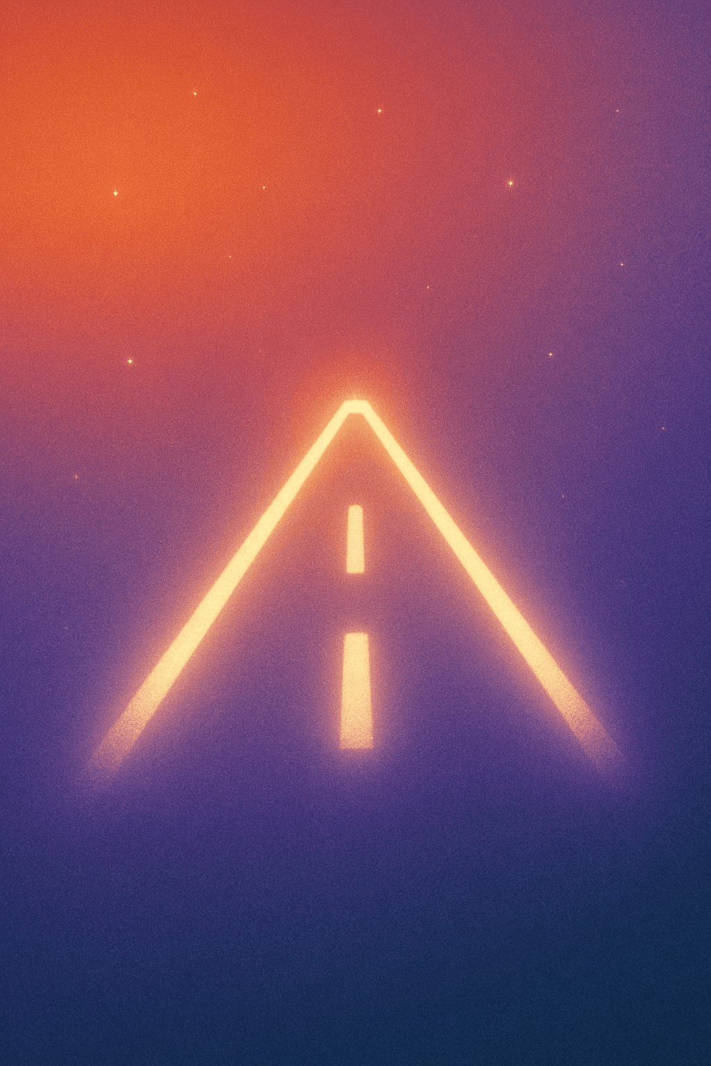 neon-road-symbol-purple-orange-gradient